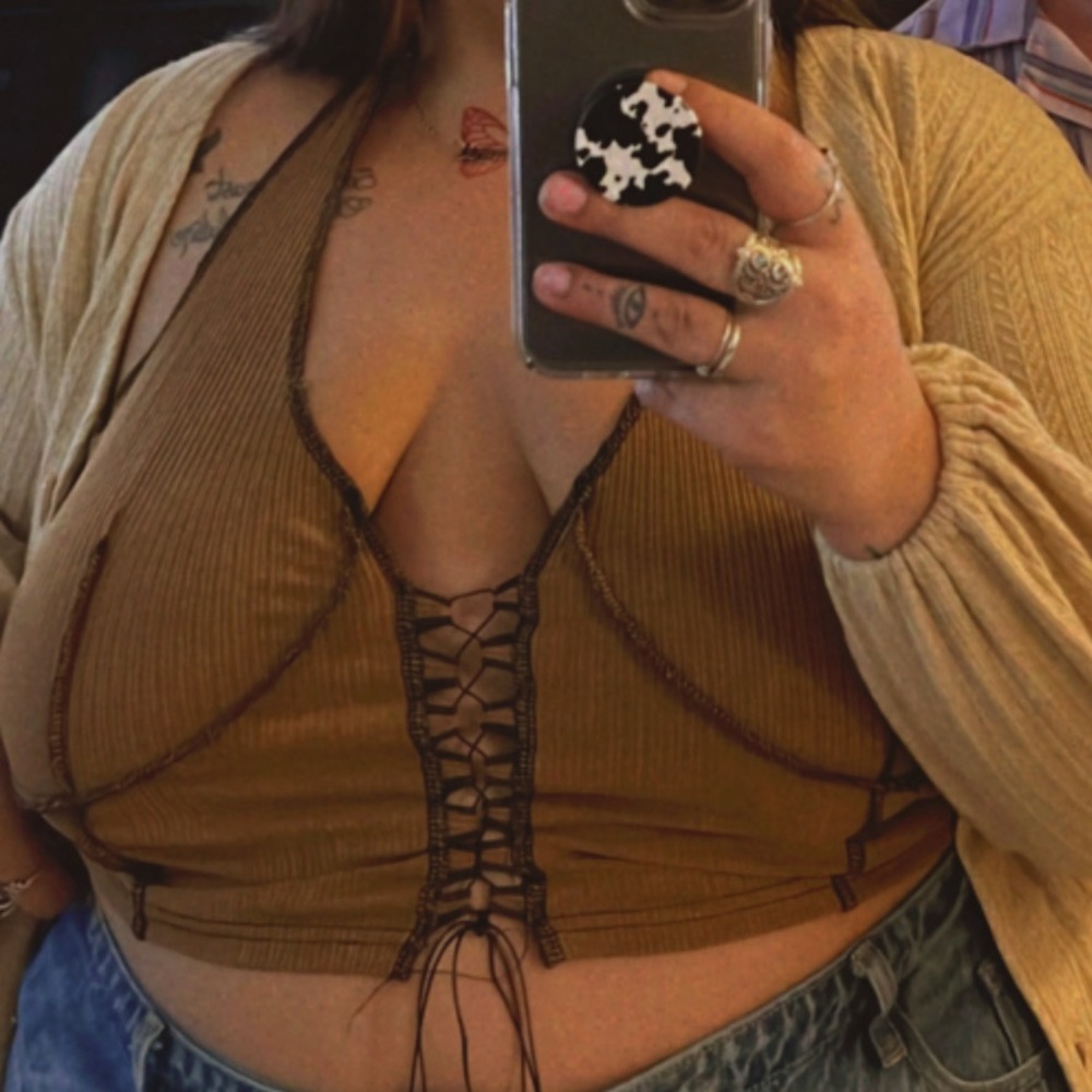 Y2K Style Halter Top